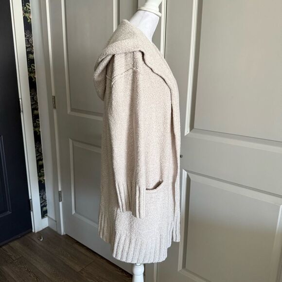 Free People Snow Angel Cardigan Duster in Ivory White Size S - Picture 4 of 7